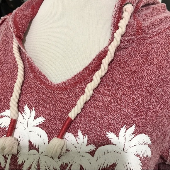 Ocean Drive Terry Cloth Hoodie Cozumel Mexico Size Medium - Picture 5 of 7